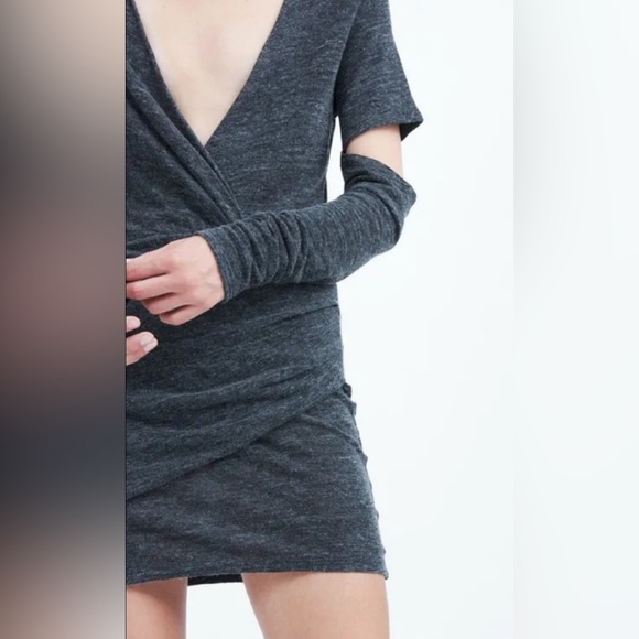 IRO Charcoal Knit Dress - Picture 11 of 12